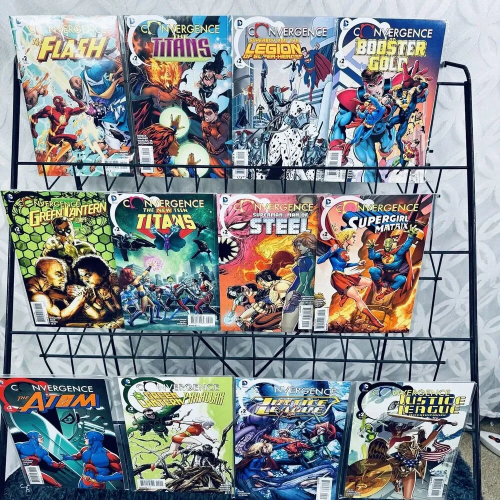 Convergence 0-8 & 10 Tie-Ins Mini Series +‎ 21 #2 Issues Lot DC 2015